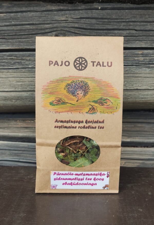 Pärnaõie-metsmaasika-sidrunmelissi tee koos ebaküdooniaga 30 g