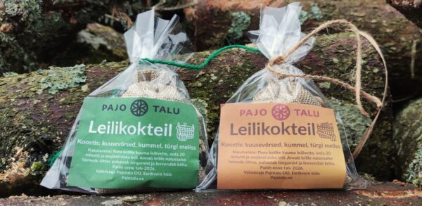 Leilikokteil-kuusevõrsed, kummel, türgi meliss