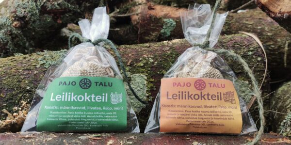 Leilikokteil-männikasvud, liivatee, iisop, münt
