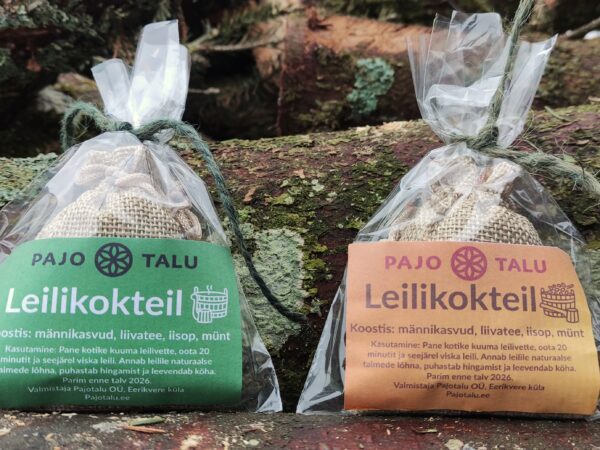 Leilikokteil-männikasvud, liivatee, iisop, münt