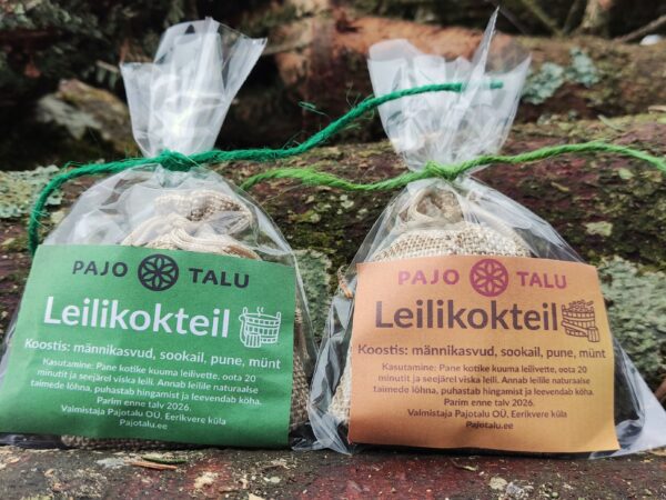 Leilikokteil-männikasvud, sookail, pune, münt