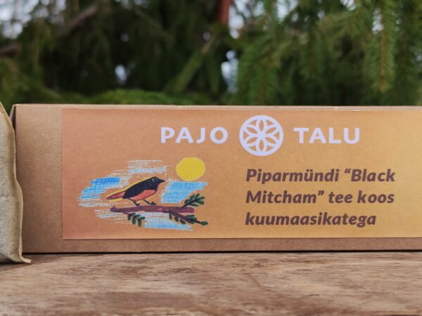 Piparmündi “Black Mitcham” tee koos kuumaasikatega