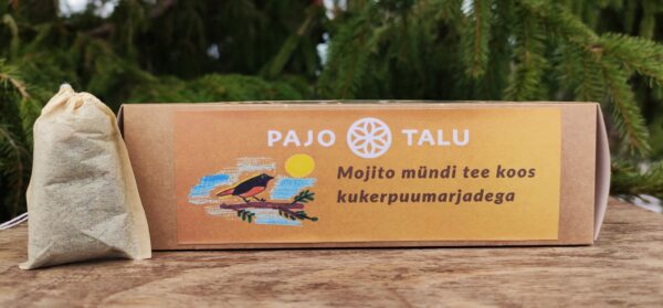 Mojito mündi tee koos kukerpuumarjadega