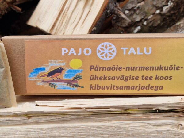 Pärnaõie-nurmenukuõie-üheksavägise tee koos kibuvitsamarjadega