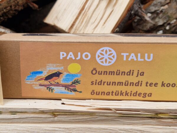 Õunmündi ja sidrunmündi tee koos õunatükkidega