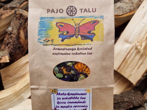 Mets-kassinaeri ja saialille tee koos õunmündi ja musta aroonia marjadega 50g